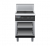 waldorf bold in8400hr2-cb-b0 600mm electric induction cooktop on cabinet base with high splashback