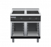 waldorf bold in8400lr5f-cb-b0 900mm electric induction cooktop on cabinet base with low splashback
