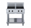 waldorf 800 series in8400r3f-ls - 900mm electric induction cooktop - leg stand