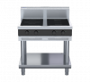 waldorf bold inb8400r3f-ls - 900mm electric induction cooktop - leg stand