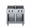 waldorf 800 series inl8400r3-cb - 900mm electric induction cooktop low back version - cabinet base
