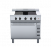 Waldorf 800 Series INL8410ECF - 900mm Induction Range Convection Oven Low Back Version