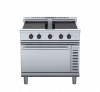 Waldorf 800 Series INL8410ECR3 - 900mm Induction Range Convection Oven Low Back Version
