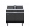 waldorf bold inlb8400r3-cd - 900mm electric induction cooktop low back version - cabinet base