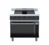 waldorf bold inlb8410ecf - 900mm induction range convection oven low back version