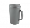 aladdin temp-rite k303 - 34oz / 1l water / beverage jug and lid - grey