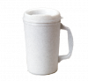 aladdin temp-rite k309 - 34oz / 1l water / beverage jug and lid - ivory