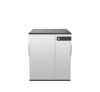 icematic mc145f - 134kg - modular high capacity full dice ice maker