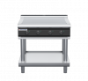 waldorf cue rn8104el-ls-c0 900mm electric solid top on leg stand with low splashback