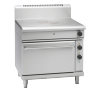 waldorf 800 series rnl8110ge - 900mm gas target top electric static oven range