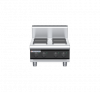waldorf cue rn8400eh-b-c0 600mm electric cooktop sealed hobs bench model with high splashback