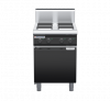 waldorf bold rn8400eh-cd-b0 600mm electric cooktop sealed hobs on cabinet base with door and high splashback