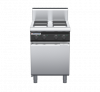 waldorf cue rn8400eh-cd-c0 600mm electric cooktop sealed hobs on cabinet base with door and high splashback