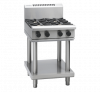 waldorf 800 series rnl8400g-ls - 600mm gas cooktop low back version  leg stand