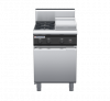 waldorf cue rn8403gh-cd-c0 600mm gas cooktop oncabinet base with door and high splashback