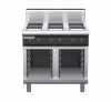 waldorf cue rn8600eh-cb-c0 900mm electric cooktop sealed hobs on cabinet base with high splashback