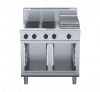 waldorf 800 series rn8603e-cb - 900mm electric cooktop  cabinet base
