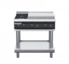 waldorf cue rn8606gl-ls-c0 900mm gas cooktop on leg stand with low splashback