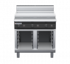 waldorf cue rn8609gh-cb-c0 900mm gas cooktop on cabinet base with high splashback