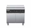 waldorf cue rn8609gl-cd-c0 900mm gas cooktop oncabinet base with door and low splashback
