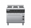 waldorf cue rn8610ecl-c0 900mm electric sealed hobs oven range with low splashback