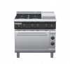 waldorf cue rn8613gecl-c0 900mm gas oven range with low splashback