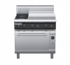 waldorf cue rn8616gh-c0 900mm gas oven range with high splashback