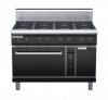 waldorf bold rn8810gh-b0 1200mm gas oven range with high splashback