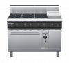 waldorf cue rn8813gch-c0 1200mm gas oven range with high splashback