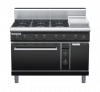 waldorf bold rn8813gech-b0 1200mm gas oven range with high splashback
