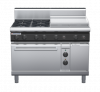 waldorf cue rn8816geh-c0 1200mm gas oven range with high splashback