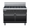 waldorf bold rn8820gh-b0 900mm gas oven range with high splashback