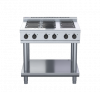 waldorf 800 series rnl8600e-ls - 900mm electric cooktop low back version  leg stand