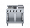 waldorf 800 series rnl8603e-cb - 900mm electric cooktop low back version  cabinet base