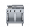 waldorf 800 series rnl8606e-cb - 900mm electric cooktop low back version  cabinet base
