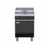 waldorf bold rnlb8406e-cd - 600mm electric cooktop low back version - cabinet base