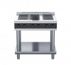 waldorf bold rnlb8600e-ls - 900mm electric cooktop low back version - leg stand