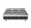 waldorf bold rnlb8600se-b - 900mm electric cooktop sealed hobs  low back version - bench model
