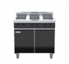 waldorf bold rnlb8600se-cd - 900mm electric cooktop sealed hobs  low back version - cabinet base