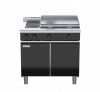 waldorf bold rnlb8606e-cd - 900mm electric cooktop low back version - cabinet base