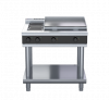waldorf bold rnlb8606e-ls - 900mm electric cooktop low back version - leg stand